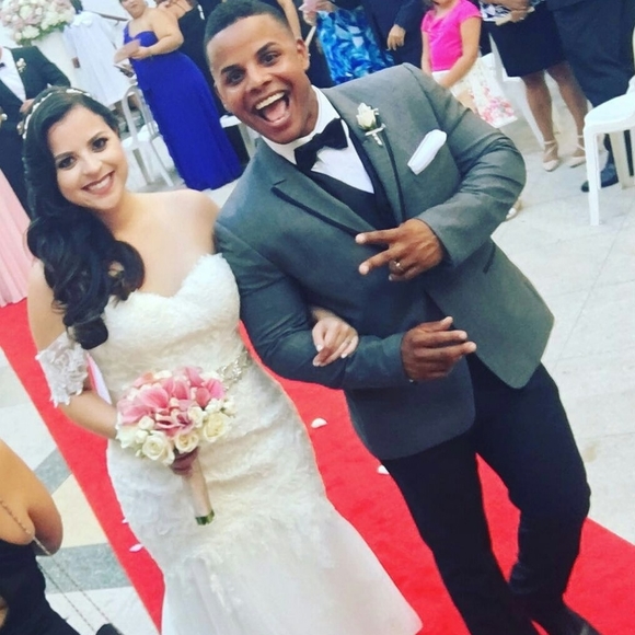 Designer Wedding Dress - Picture 4 of 6